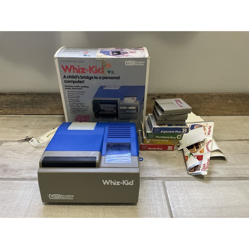 VTech Whiz Kid Personal Computer 1984 - Keyboard‎ Not  working, display or parts